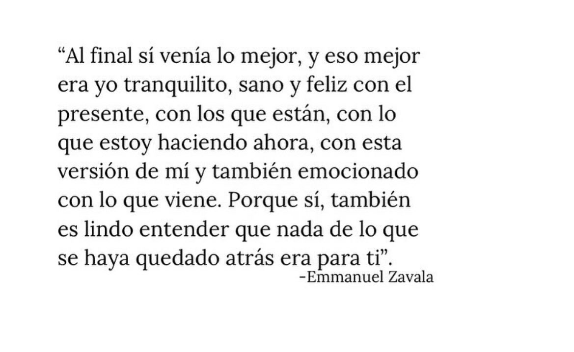 Al final