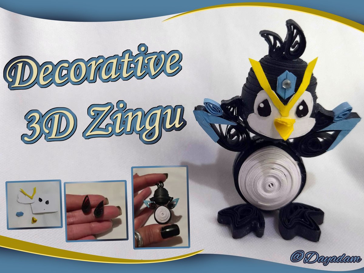 Les dejo mi actualizacion de recompensas en la comunidad de @holozing y un Zingu en 3D decorativo en la Técnica de #Quilling. Los invito a ver mi trabajo en #hive #art #diy 

peakd.com/hive-131131/@d…