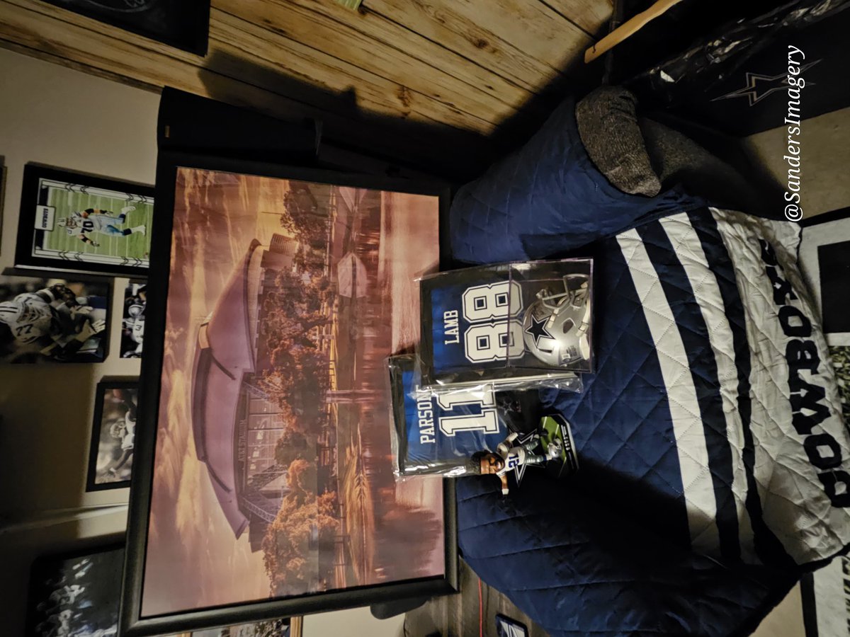 My #DallasCowboys birthday haul!! ❤️ Don't know why the pic is sideways