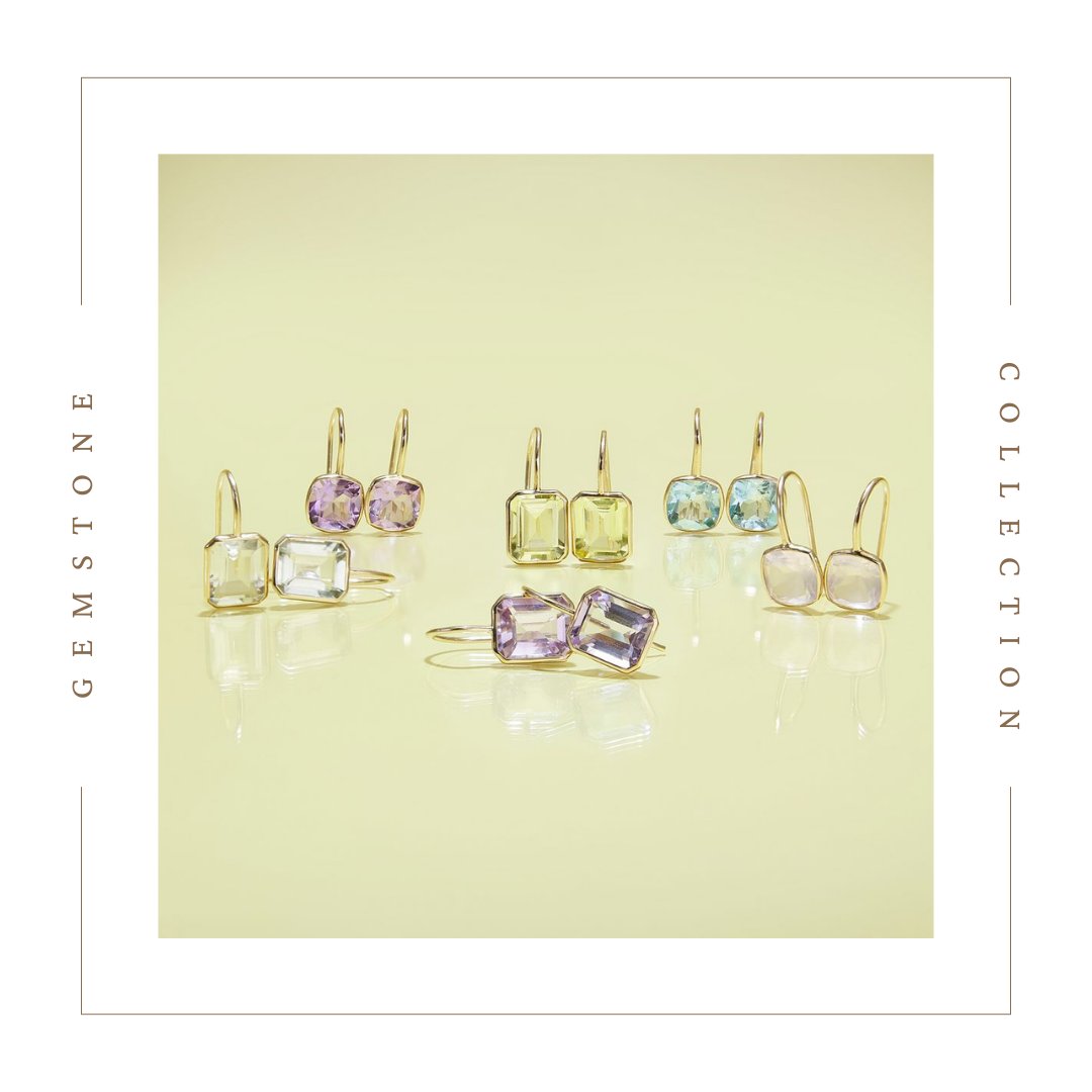 Can we talk about these earrings? ✨️
.
#gemstone #birthstone #gemstonejewelry #skybluetopazjewelry #everydayjewelry #goldnecklace #goldearrings #rosequartzjewelry #greenamethystjewelry #amethystjewelry #montrealjewelry #jewelryoftheday