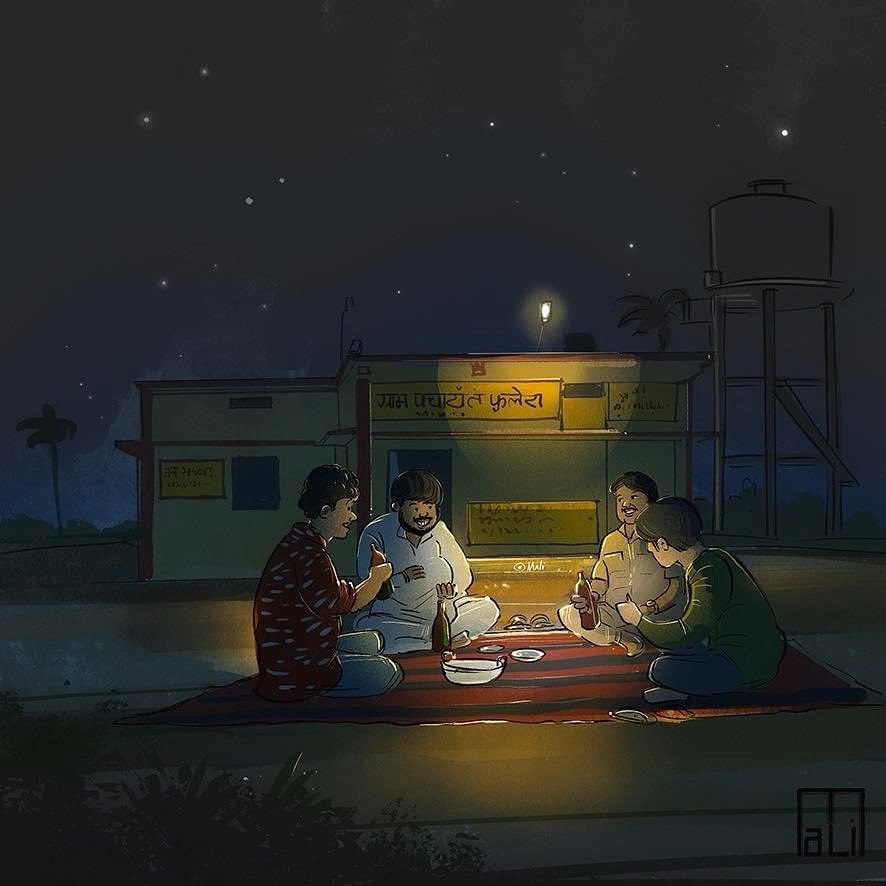 And again #Panchayat #Panchayat