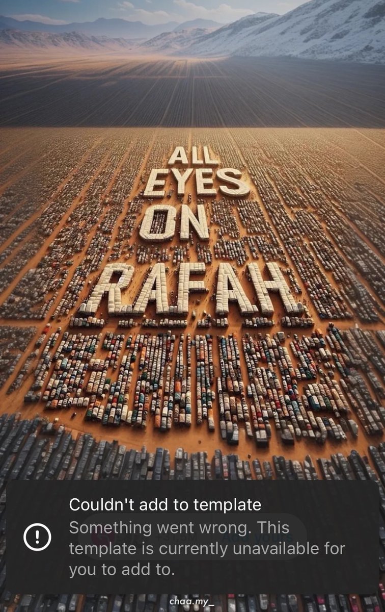 gazanotice's tweet photo. 32M #AllEyesOnRafah https://t.co/UvaQilY4Yg