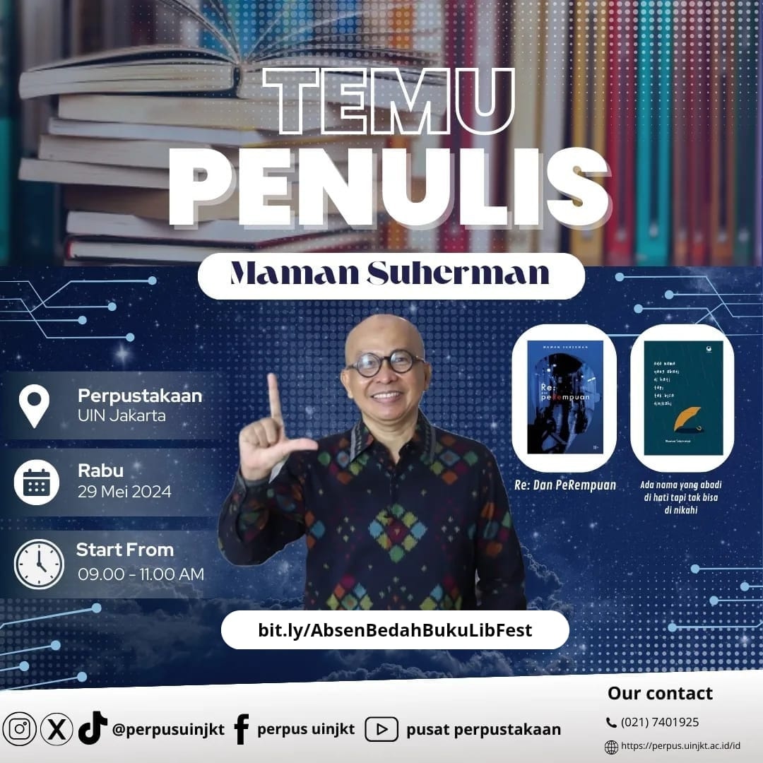 Mendarat di Perpustakaan UIN Jakarta