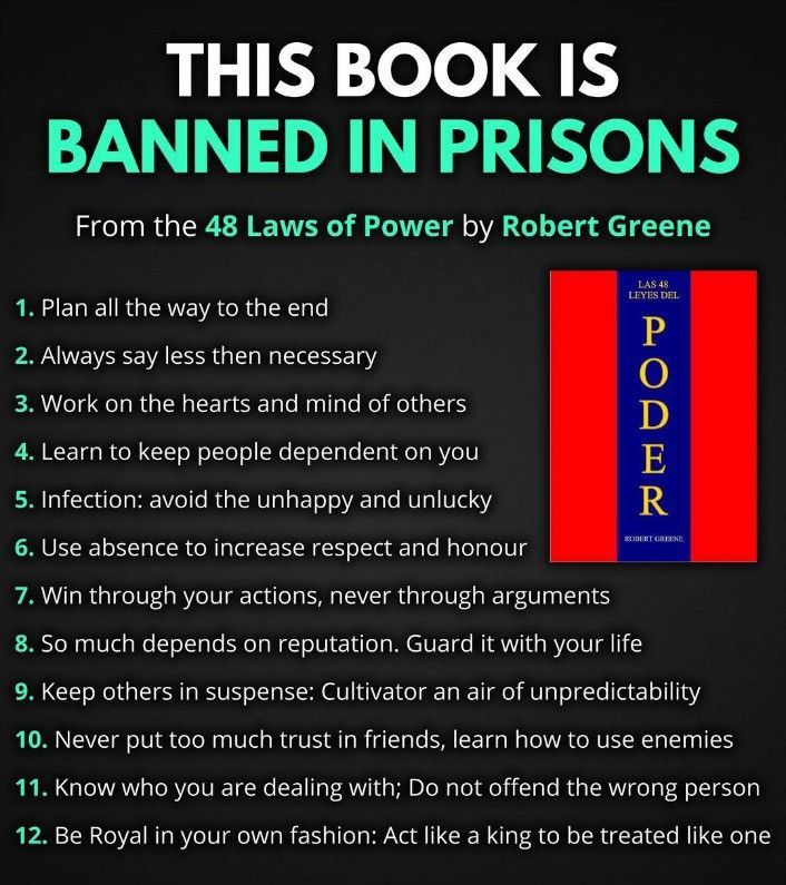 12 Rules from 48 laws of power