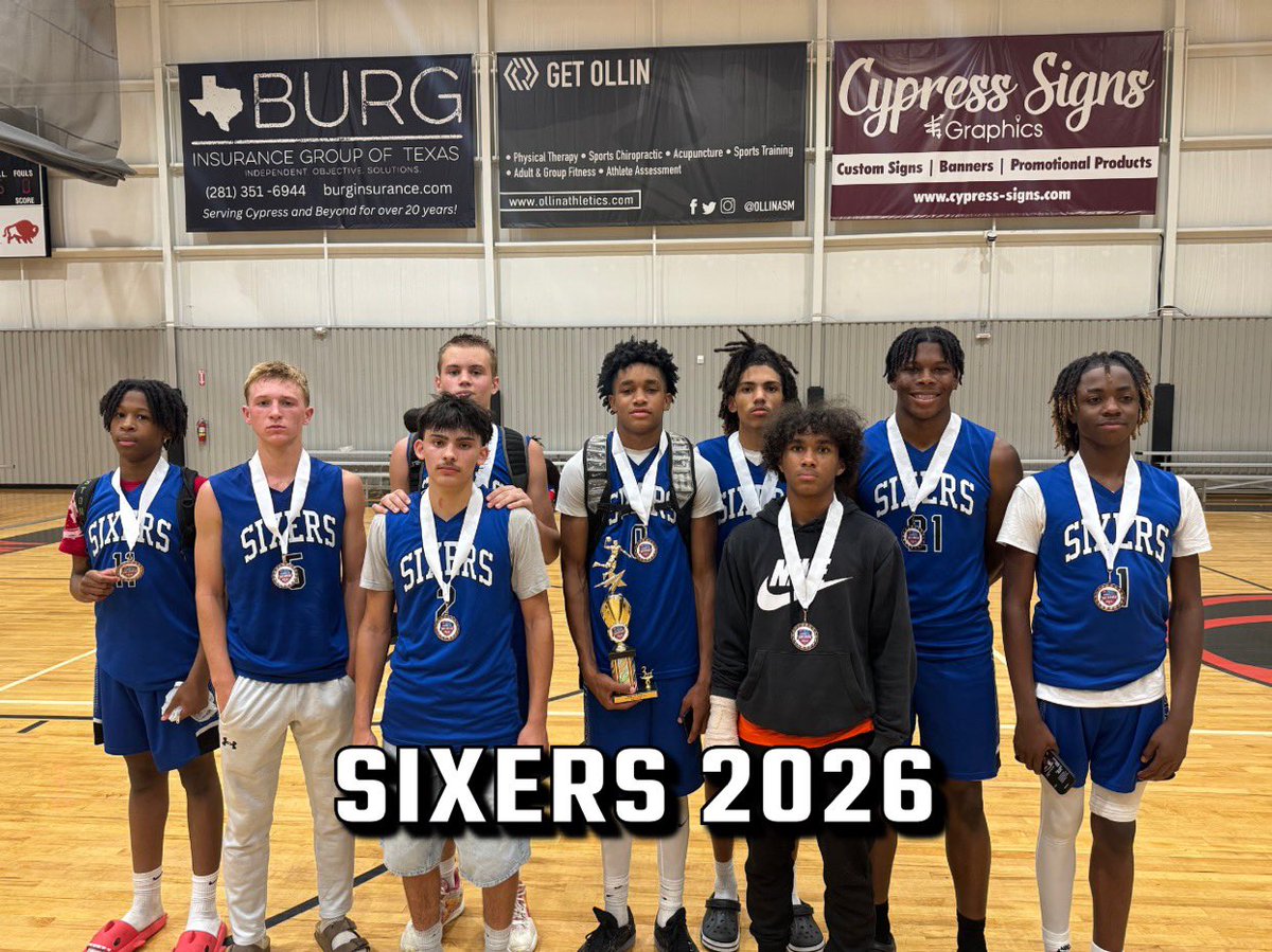 Brought back a little hardware from the <a href="/iplayprimetime/">PrimeTime Sports</a> May Mahem in Houston, TX

Sixers 2029 🥈 
Sixers 2027 🥉 
Sixers 2026 🥉 

#TexasYouthAdvocates #SixersBaskerball #Back2TheLab