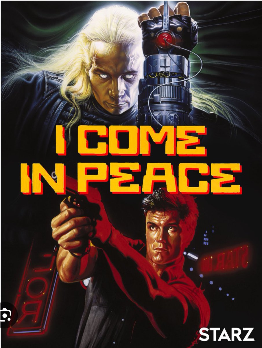 modestmenmedia's tweet photo. Name a random 80s/90s action movie. 

I’ll start: I come In Peace (Dark Angel) with Dolph Lundgren. The villains shot CDs out their wrists 😂😂😂 https://t.co/HDEC2L2Edw
