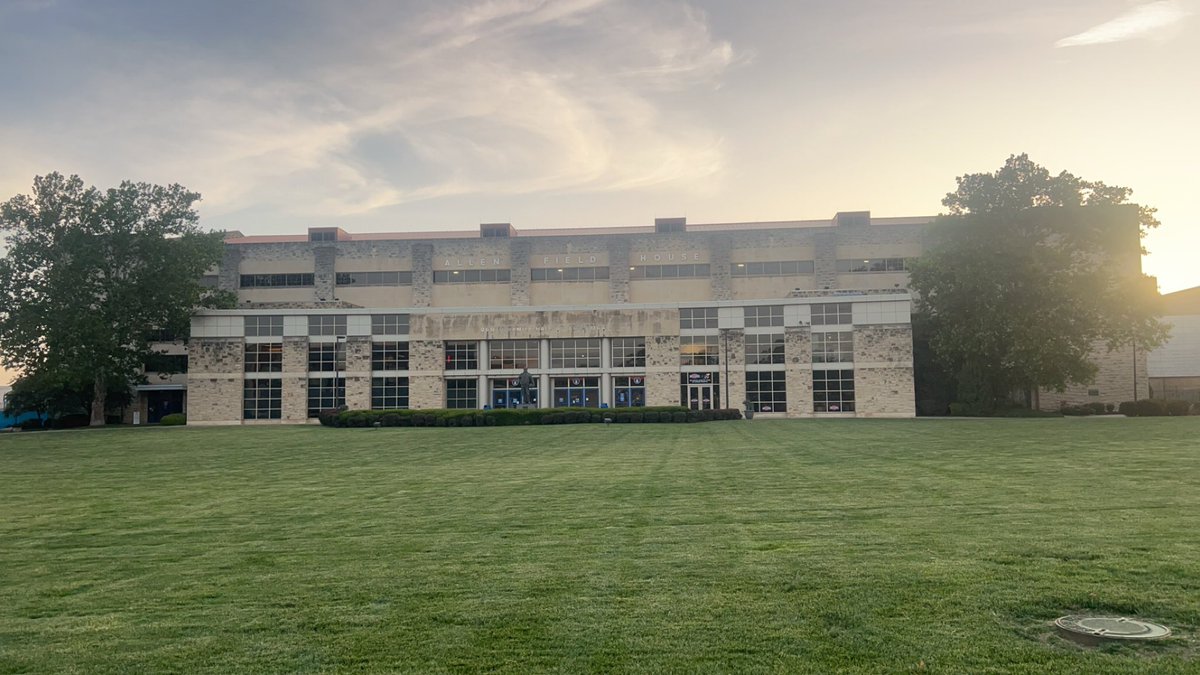 Allen Fieldhouse.

The best college basketball arena in the country.