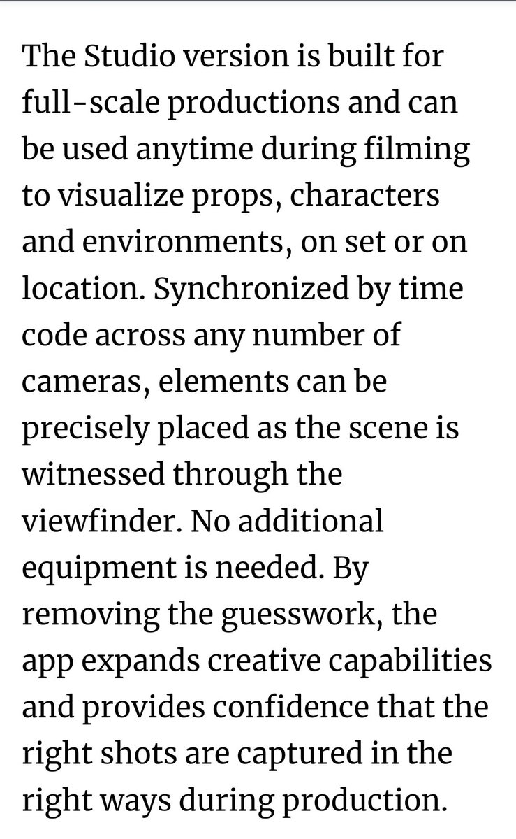 BlackSheepJess's tweet photo. 🤩 #ViewScreen
"'ViewScreen takes the guesswork out of the directing process,' he maintains on the Fuzzy Door website. 'Now you can see VFX elements in real time, as you’re shooting. It’s a true advantage for every facet of filmmaking because it accelerates everything we do.'" https://t.co/ClG2VbreN7