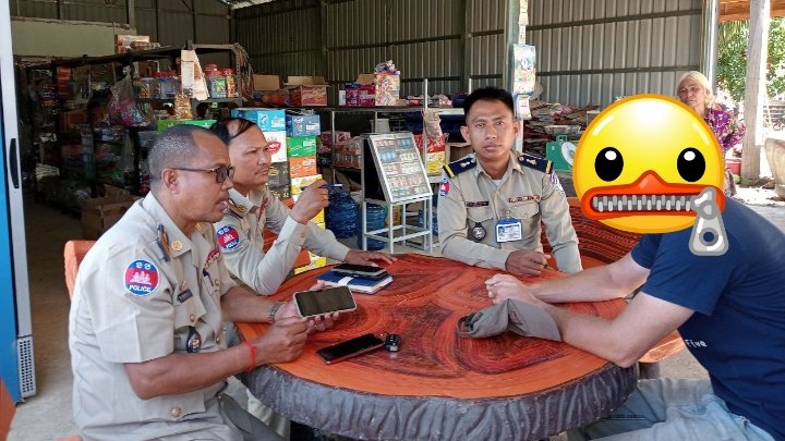 When local village Police start to act like they work for immigration you know you are stepping on the right toes.... unfortunately, for them, I'm a habitual line stepper, and I'm just going to wreck them.