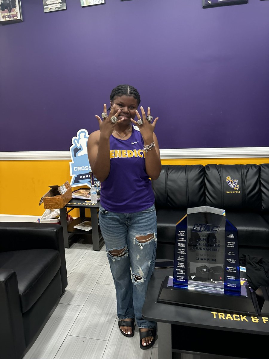 Congratulations <a href="/KamilleWhit7/">Kamille Whitfield</a> on continuing your academic and athletic endeavors on the next level <a href="/benedict_tigers/">BC Tigers Athletics</a> .  Always remember that you are the one that controls your destiny!!❤️