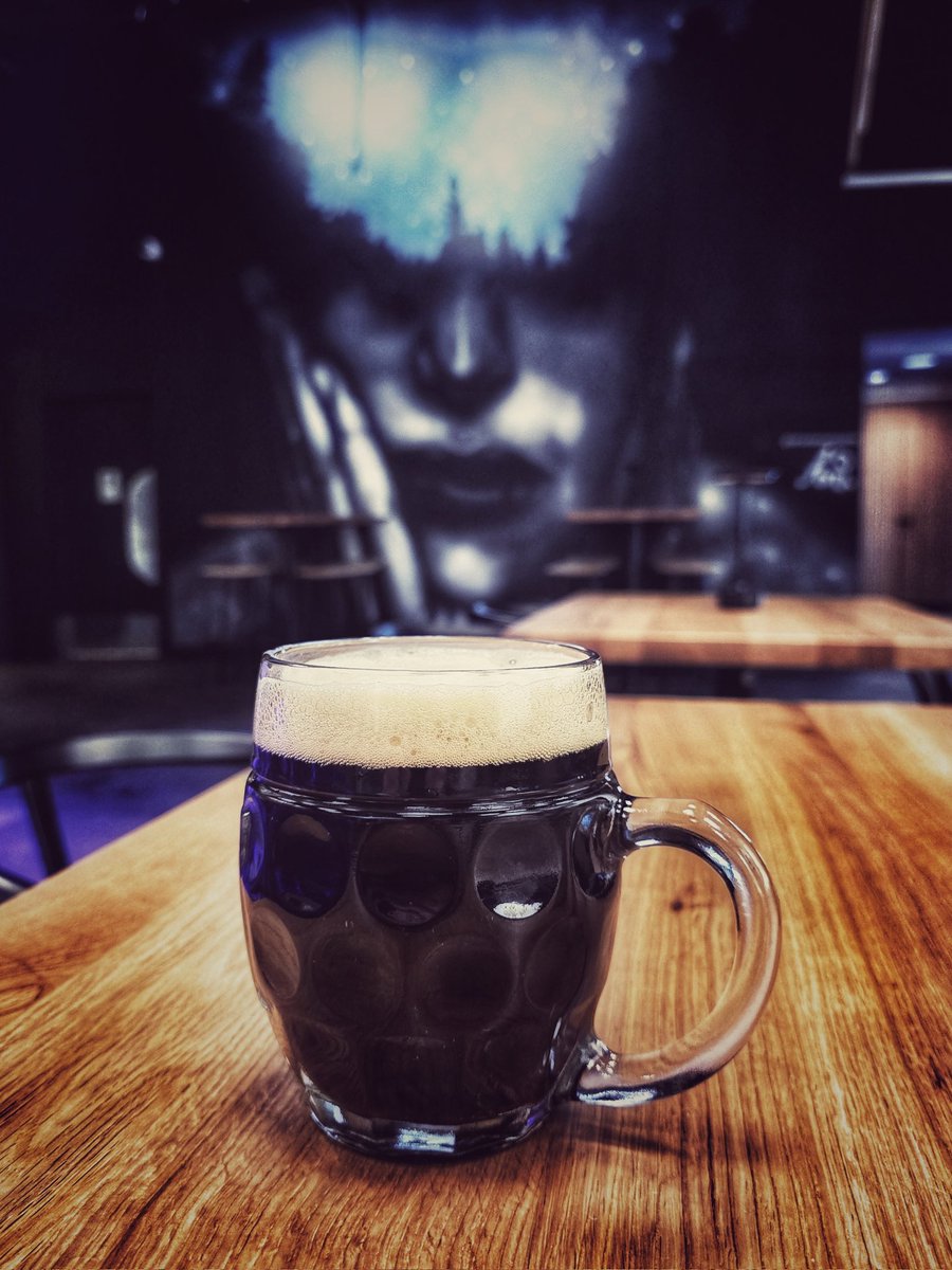Czech Dark Lager at Terra Nova in the old Bhramai spot