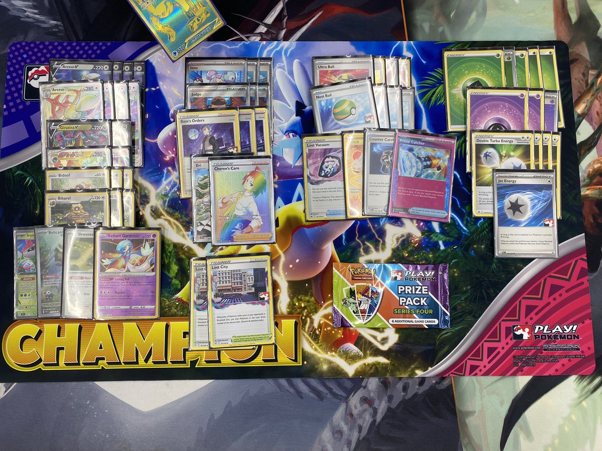 2/12 at this weeks pokémon challenge at Critical Hit Games. Don’t sleep on ArcTina!!! Big shoutout to Professor <a href="/BlivenBen/">Ben Bliven</a> for hosting a top notch event.