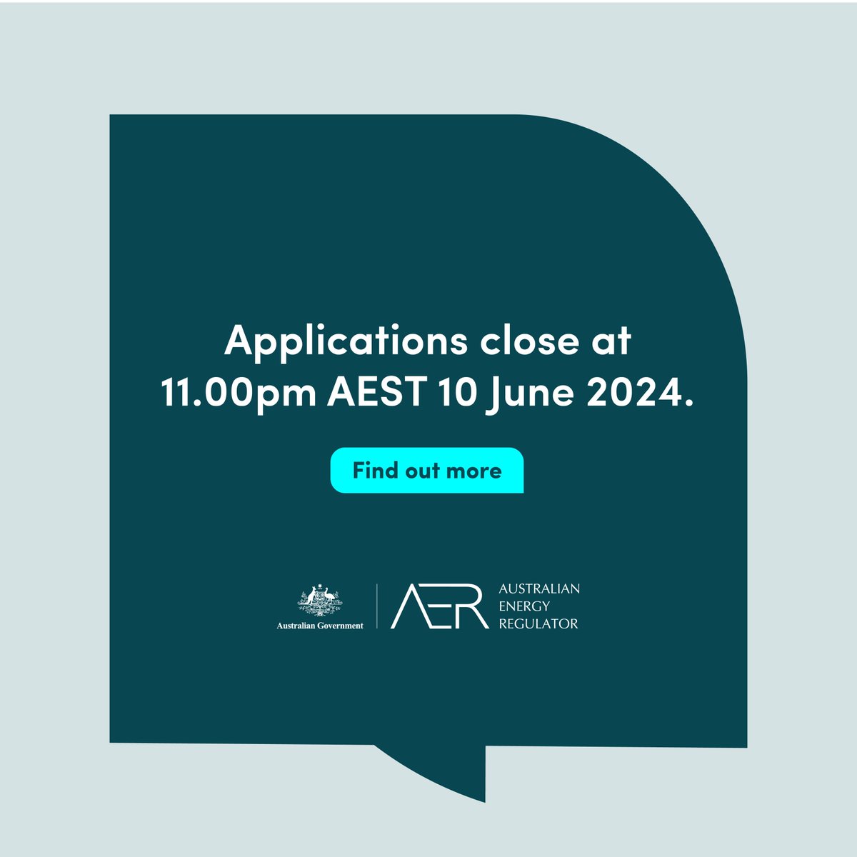 Recently graduated and ready to kick-start your career in energy? ⚡ Applications for the AER’s 2025 Graduate Program are closing on Monday 10 June 2024: lnkd.in/gPswNn9a

#GraduateJobs #APSJobs #PublicService #Employment #GradProgram #WeAreAER