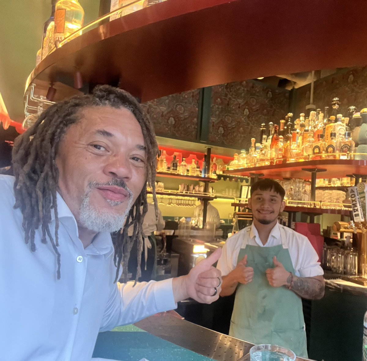 Roosevelt CTE Programs (@rooseveltcte) on Twitter photo Last week Chef Wiggins ran into <a href="/RooseveltHSDC/">Roosevelt HS DC</a> alumnus & Culinary Arts chef Emerson working at El Presidente. Emerson told Chef Wiggins, “I am here because of what you taught me.” Last week Chef Wiggins ran into <a href="/RooseveltHSDC/">Roosevelt HS DC</a> alumnus & Culinary Arts chef Emerson working at El Presidente. Emerson told Chef Wiggins, “I am here because of what you taught me.”