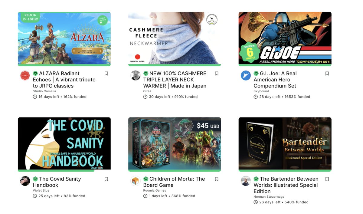 YES!!! Kickstarter just notified me that The Covid Sanity Handbook is officially a Kickstarter "Projects We Love" aka Staff Picks!!!

#Covid prevention goes mainstream! Join us join us: kickstarter.com/projects/viole…