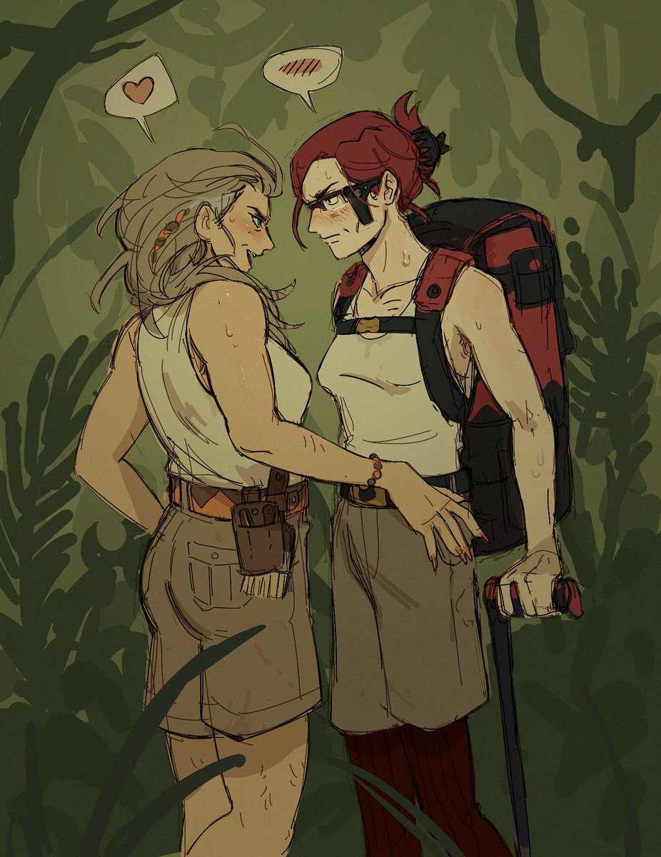 expedition 🦖🌋 [ professor sada + maxie pokemon- primevalshipping ]