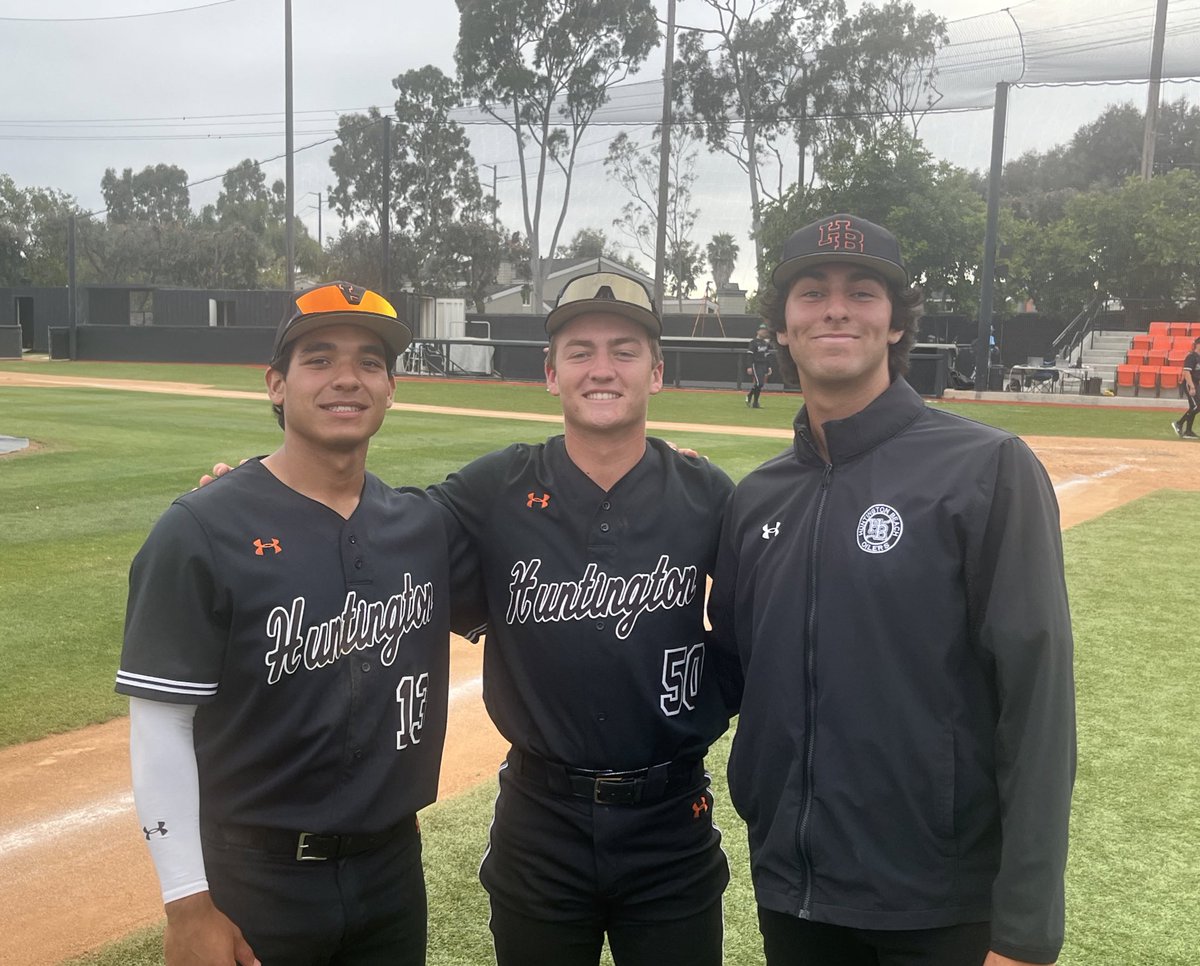 Some stars today for <a href="/HB_OilerSports/">HB Oiler Athletics</a> baseball - senior 3B and team captain Tony Martinez with 3 RBIs and the defensive play of the game, junior 1B Jayton Greer with a pair of RBIs and senior RHP Nate Aceves went 5 innings and got the win for <a href="/HBHS_basebll/">HB baseball</a>.