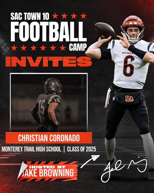Appreciate the invite and the opportunity! <a href="/jake_browning/">Jake Browning</a>