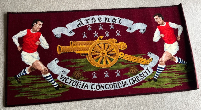 1960's Arsenal FC Rug by Axminster / Pictorial Rug Co Ltd, 128cm by 68cm

£99.99 currently

1 bid, 14 watchers

Ends Wed 29th May @ 7:08pm

ebay.co.uk/itm/1960s-Arse…

#ad #arsenal #gooners