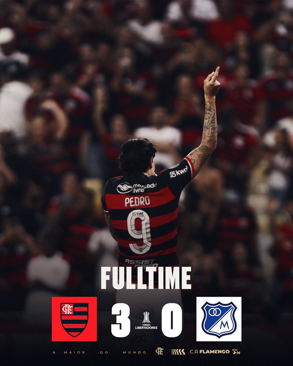 Flamengo_en's tweet photo. Group Stage ✅ https://t.co/2CB4oZB5pu