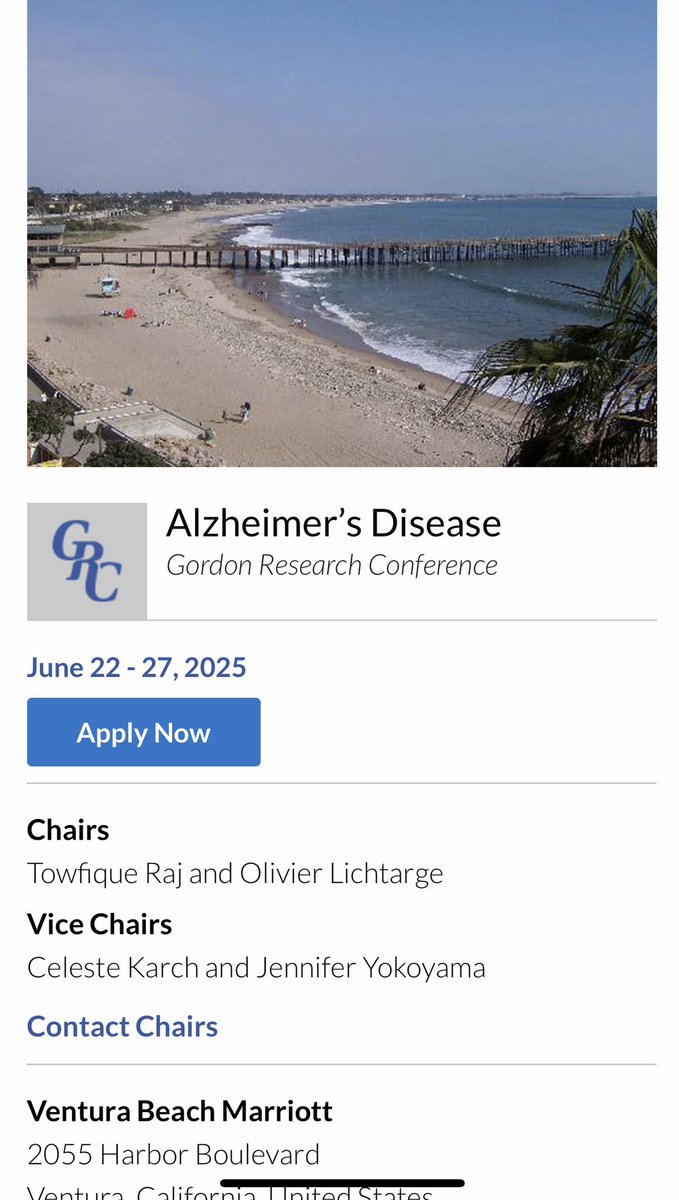 Thrilled to be co-chairing the inaugural #Alzheimer’s @GordonConf from June 22-27, 2025. This conference will delve into #AI/#ML, #omics, stat. genetics, fungen, sysbio, #neuroimaging, & other topics. Outstanding lineup of speakers and registration will open soon. Stay tuned!