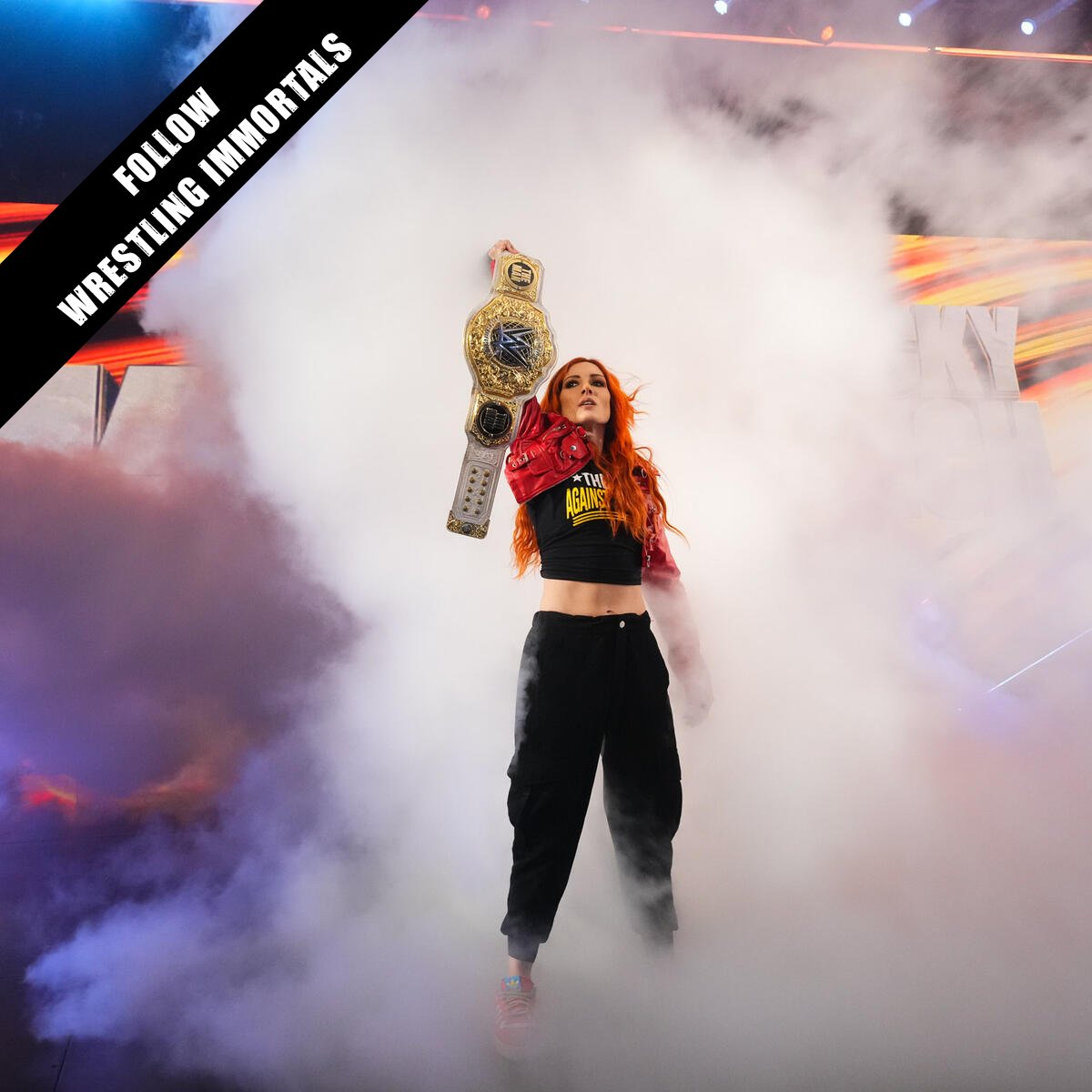 #ThankYouBecky Becky Lynch doesn’t need that belt to be the one of the greatest.✨ all that abuse online and this title reign was just to give Liv a bigger moment… #goatforever

Image Credit @WWE #WWERaw #wwe #sethrollins #romanreigns #jonmoxley #nxt #wwenxt #beckylynch #rollins