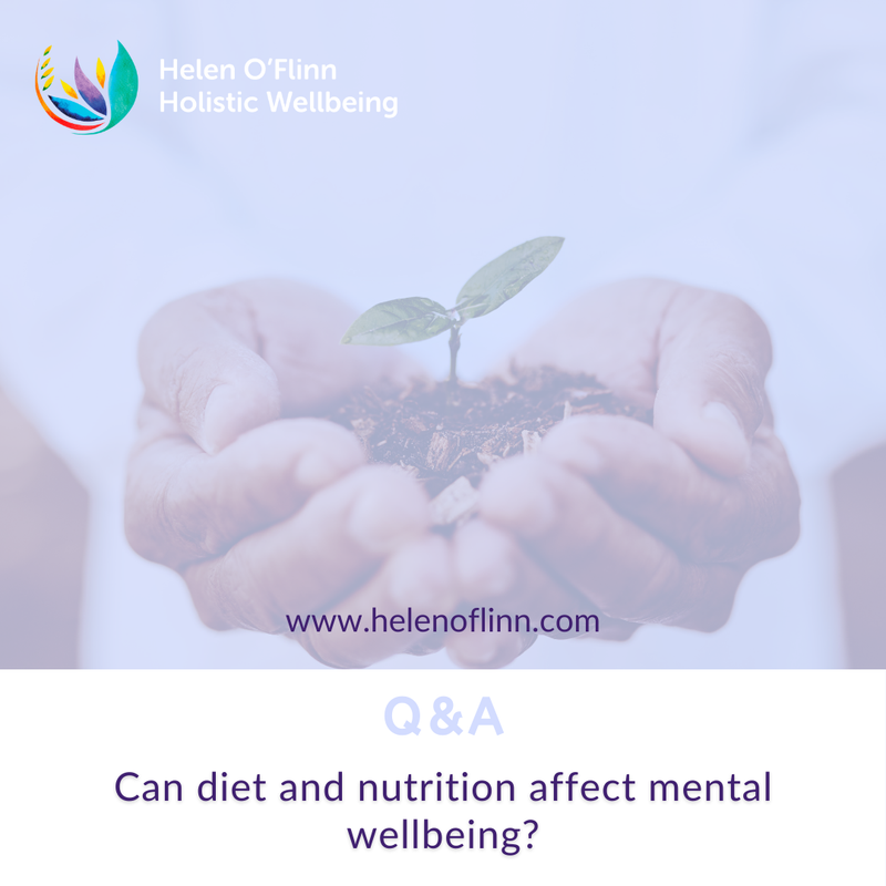 👩‍🍳 Yes, diet and nutrition can significantly impact mental well-being. Research has shown that consuming a balanced diet rich in fruits, vegetables, whole grains, lean proteins, and healthy fats can support brain health and improve mood. 

#Helenoflinn #SocialSupport