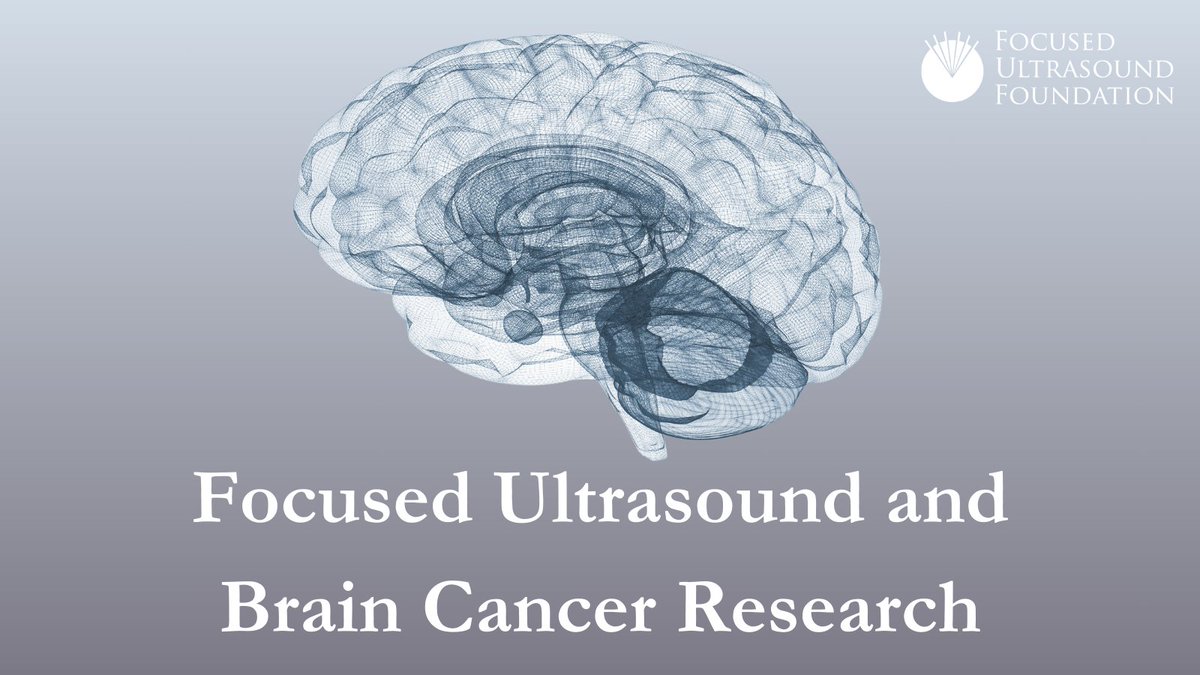 May is #BrainCancerAwareness Month. The Foundation is encouraged by the advancements in focused ultrasound therapies for brain tumors and in recent breakthroughs that offer hope and new possibilities for treatment. 

Worldwide, clinical trials are investigating various mechanisms