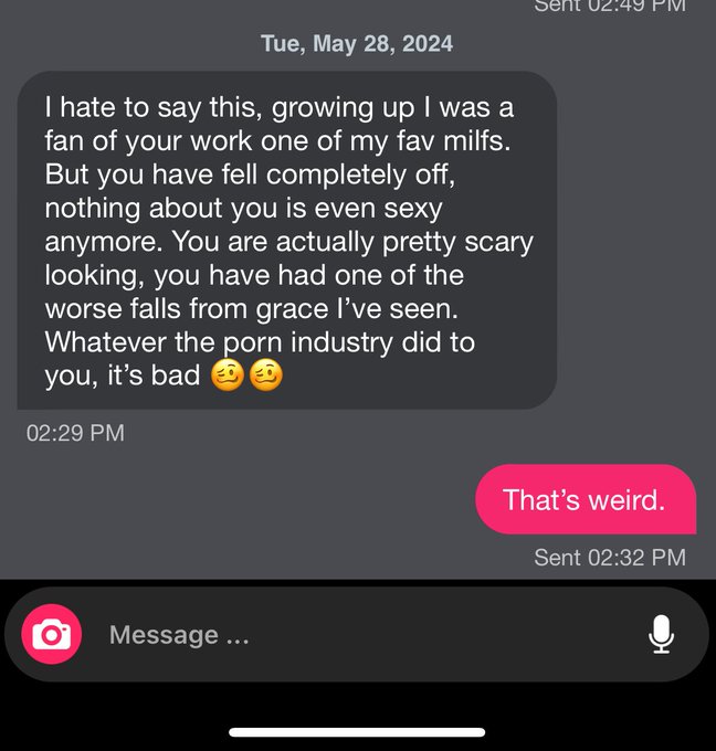 This is actually so funny to me that this loser actually paid money to talk this nonsense to me 😂 if<a href="/tag/mvsales"class="tags"><span>#mvsales</span></a>