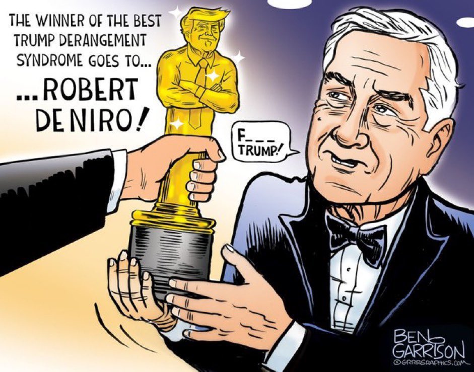 The Robert De Niro memes are better than his movies 🍿 

#TuesdayGiving #politicalmeme #PoliticalDrama #political #Liberals #DemocraticParty #TDS #FJB #Liberaltears #DemocratsAreCorrupt