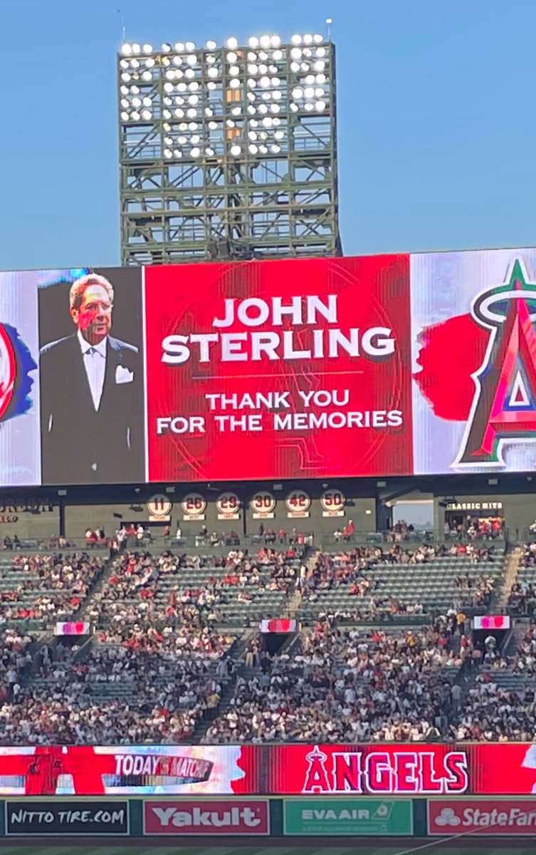 Really nice gesture by the @Angels .