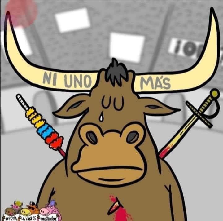 #NoSLasCorridasDeToros