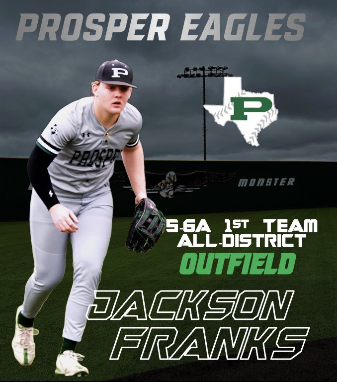 ThePHSBaseball's tweet image. Congratulations to Jackson Franks, Brody Mattox, Micah Melott, and Nick Nava for being recognized as 5-6A 1st Team All District players in their respective positions. They are uncommon players. 
 
#Details212
#UncommonMen
#StandardsOverFeelings
#ProsperHSBaseball