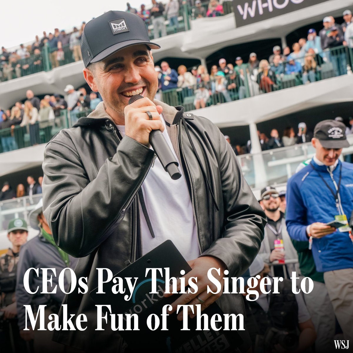 Kelley James has turned his songs poking fun at CEOs’ personal quirks and weak golf games into a multimillion-dollar business. “I don’t know if I ever laughed so hard in my life.”

🔗 on.wsj.com/3Km55za