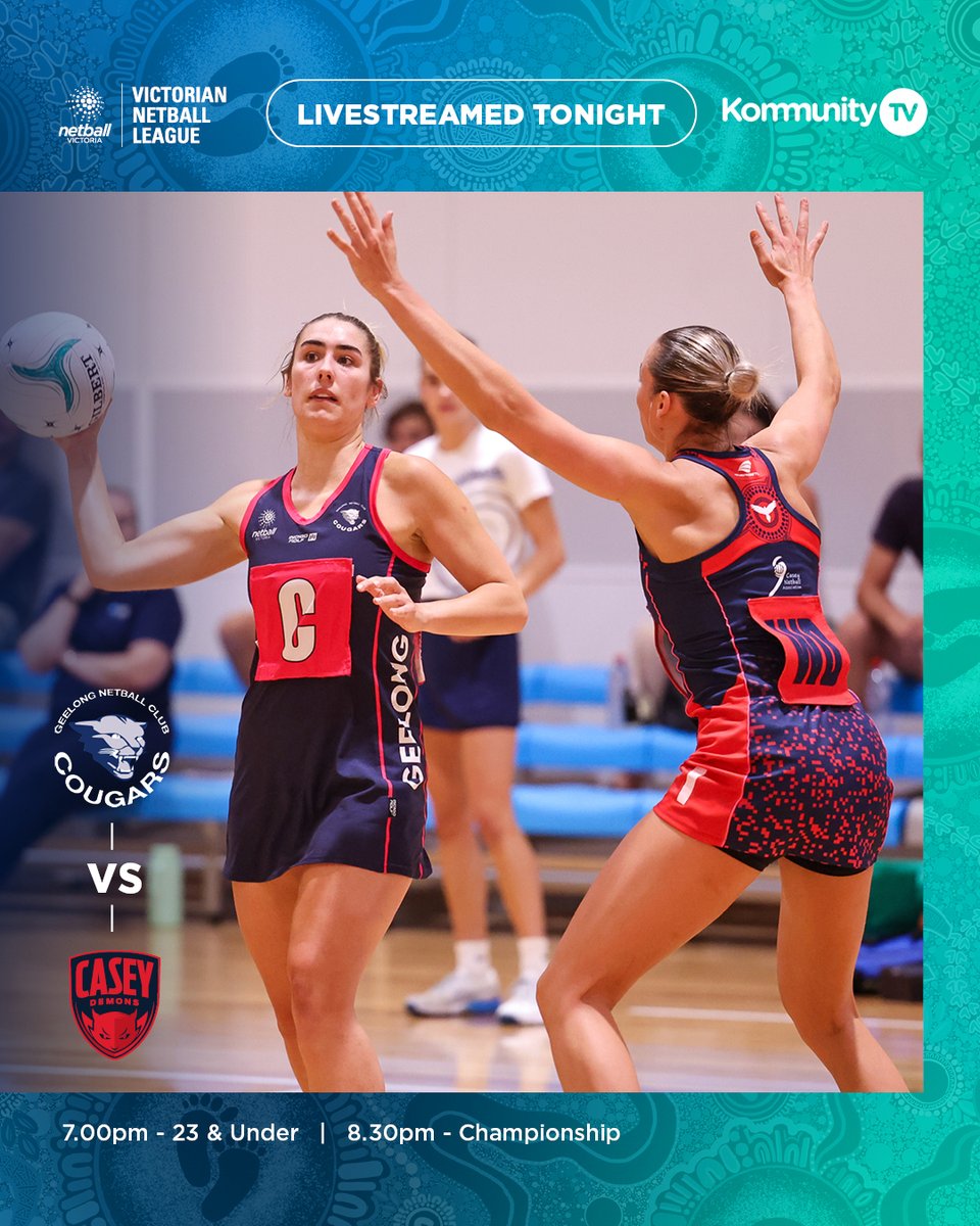 Netball Victoria (@netballvic) on Twitter photo A special night in the VNL, as we celebrate First Nations Round and recognise the tremendous contribution Aboriginal and Torres Strait Islander people make to sport, and in particular netball in Victoria ❤️
Watch matches live on <a href="/KommunityTV/">KommunityTV</a> and Facebook. A special night in the VNL, as we celebrate First Nations Round and recognise the tremendous contribution Aboriginal and Torres Strait Islander people make to sport, and in particular netball in Victoria ❤️
Watch matches live on <a href="/KommunityTV/">KommunityTV</a> and Facebook.
