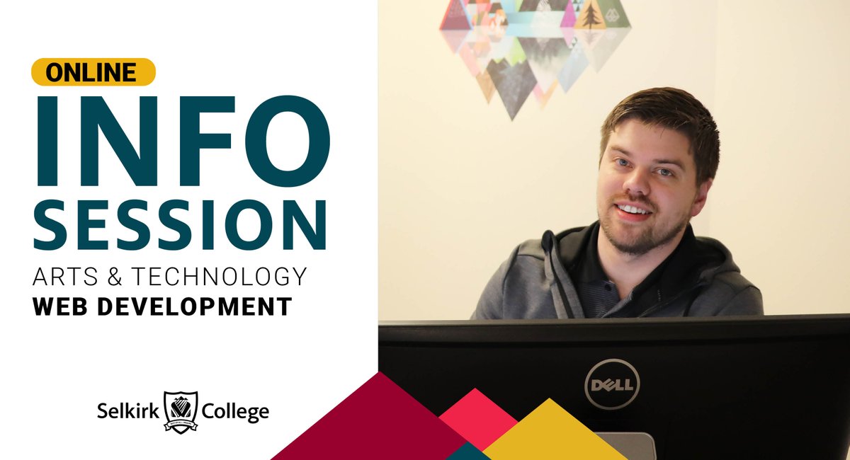 Learn at home in real time while gaining the skills and knowledge to become a full-stack web developer. Drop-in ONLINE, Wednesday May 29 or June 12, 5 - 6pm. For more info please visit selkirk.ca/events/web-dev…