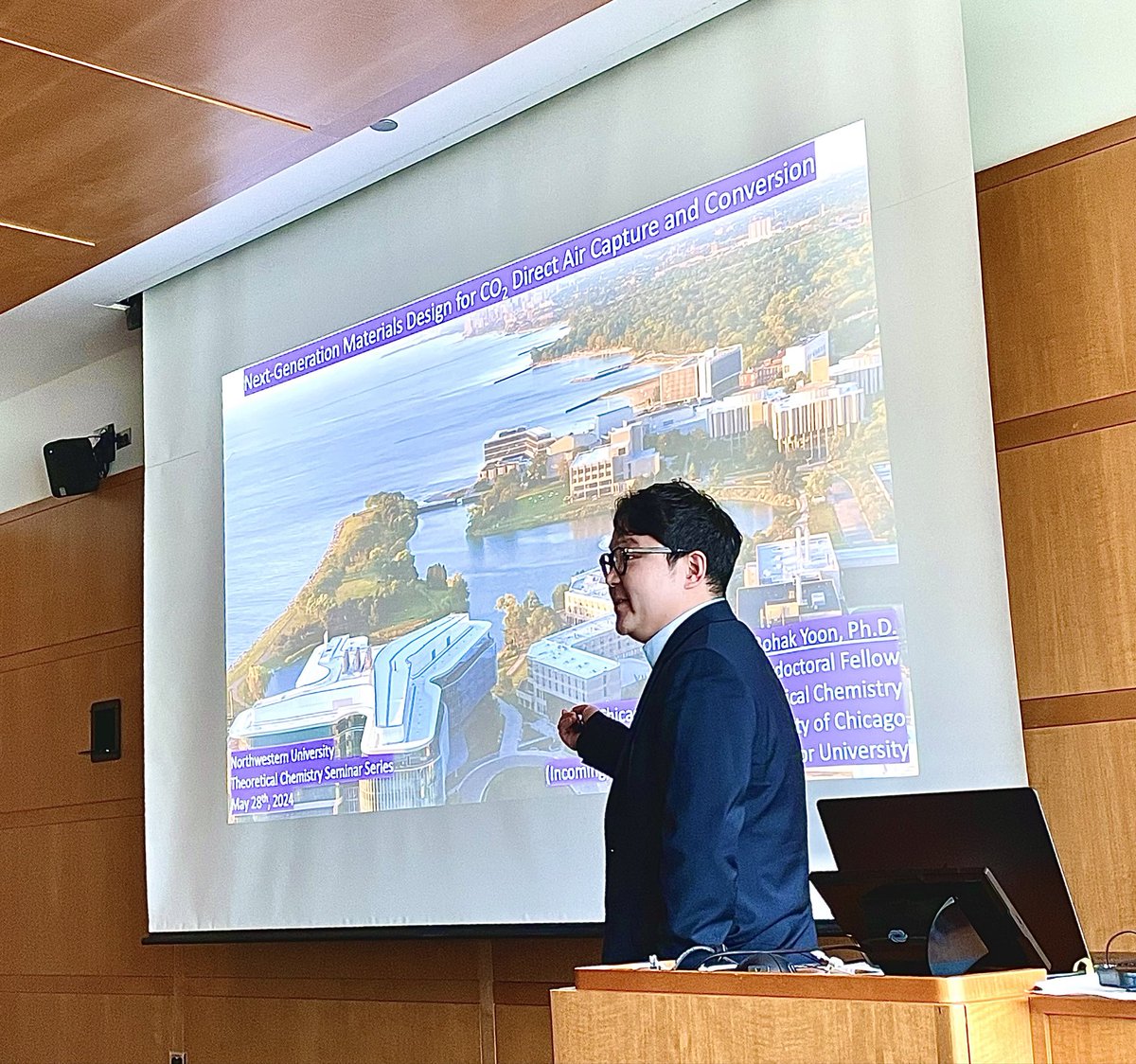 Subhajyoti Chaudhuri (@hartreefocker) on Twitter photo Had a great time hosting <a href="/BohakYoon/">Bohak Yoon</a> today for the <a href="/nutcss/">Northwestern Theoretical Chemistry Seminar Series</a> talk today! Had a great time hosting <a href="/BohakYoon/">Bohak Yoon</a> today for the <a href="/nutcss/">Northwestern Theoretical Chemistry Seminar Series</a> talk today!