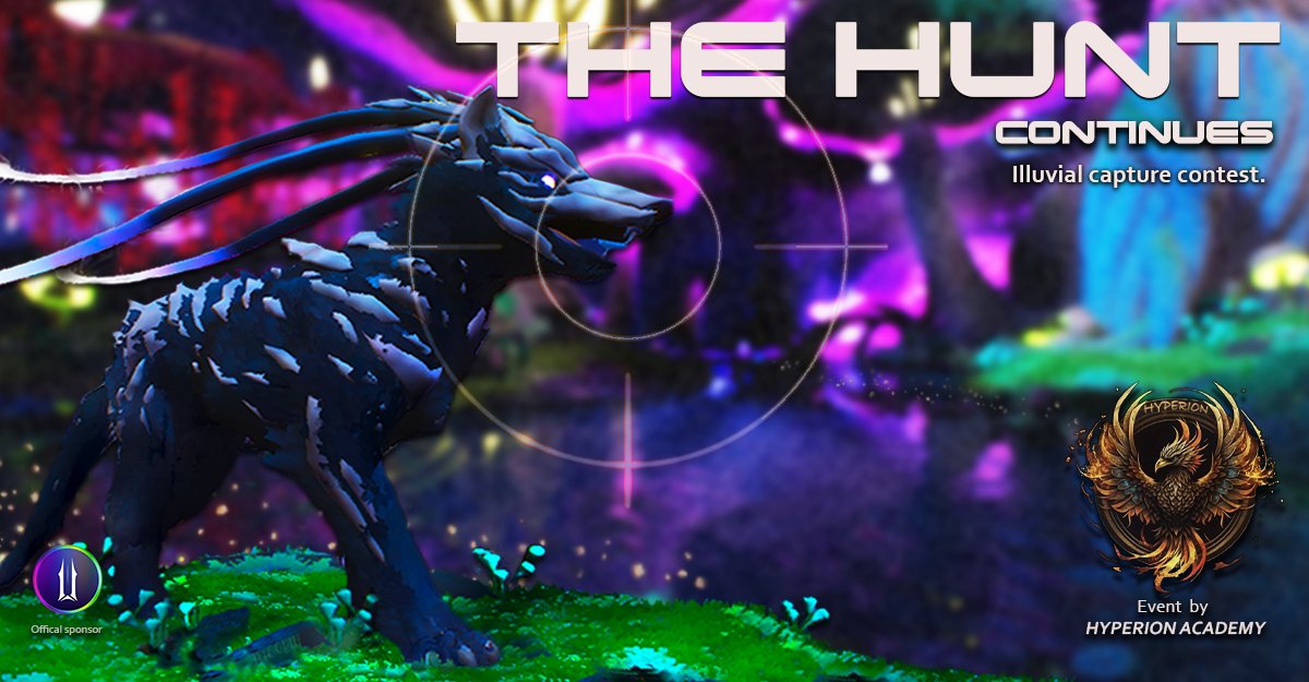 Today is the day Hyperion!
Open Beta TESTNET is here. Reward points have begun to calculate. With the main focus on collecting all lines in all tiers.
Maximise your time collecting by joining this weeks HUNT. In @illuviumio discord. 
Saturday, 2 AM! CET