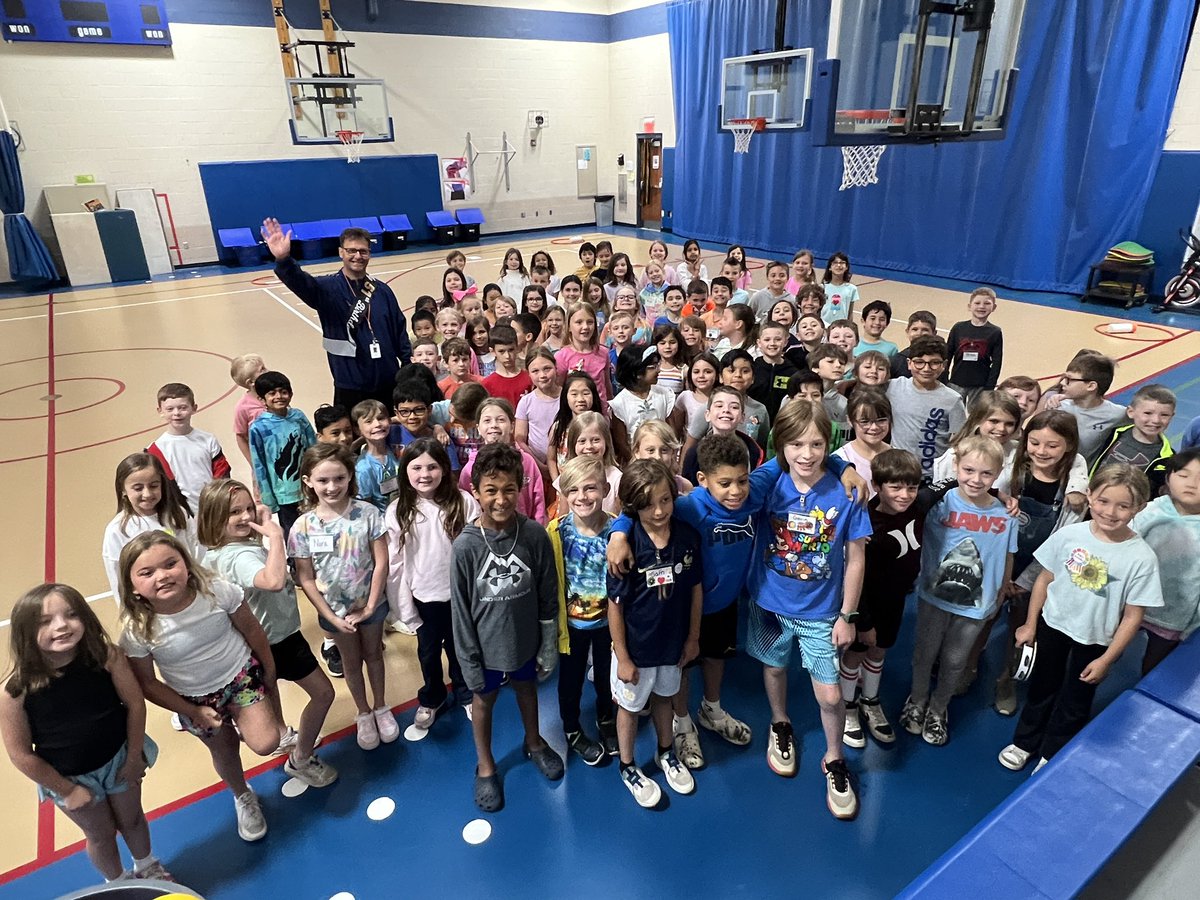 EllsworthMusic's tweet photo. We had a fun day celebrating a big birthday with @EllsworthPhysEd! We are so thankful to have a colleague with such kind and positive energy, and the students are certainly fortunate to get to learn from such an outstanding educator! https://t.co/diejcDJotp