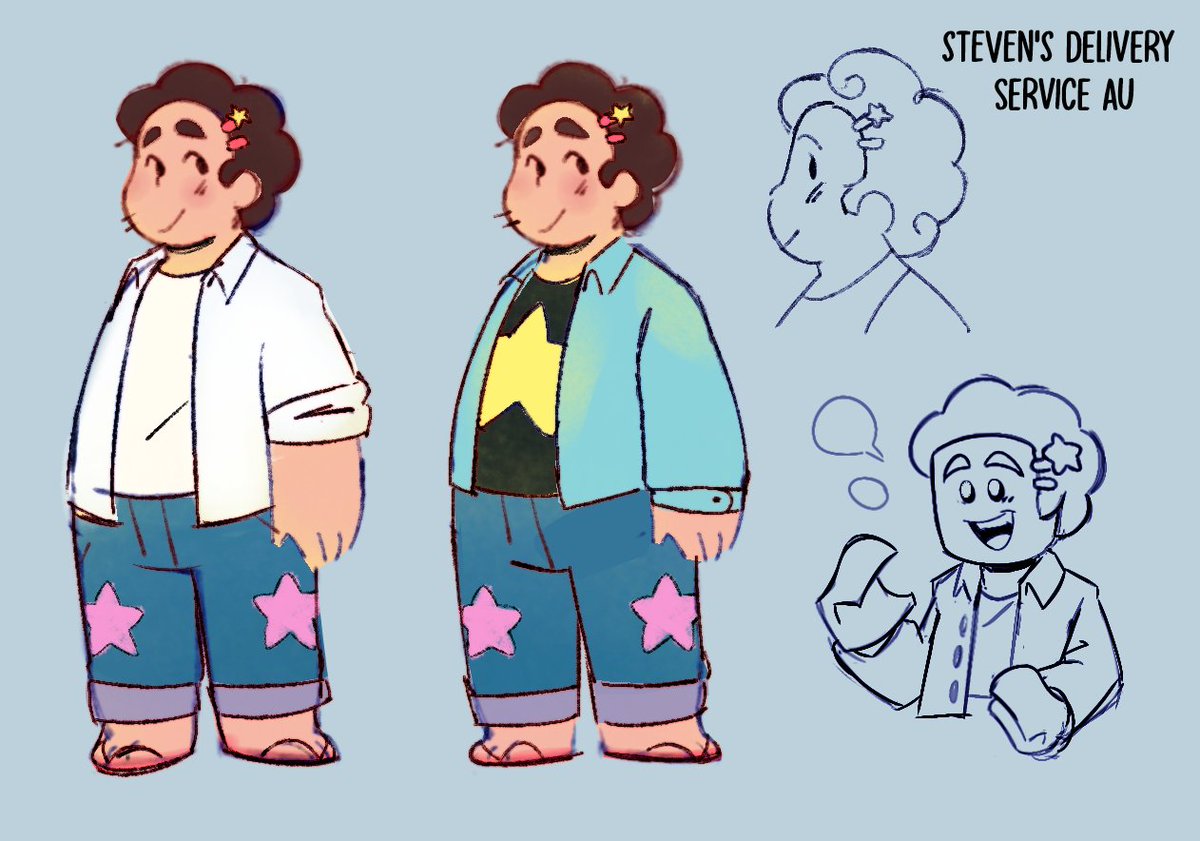 Steven outfits reference (might be changes in the future) and a little lego Steven #StevensDelieveryServiceAU #Legomonkiekid #StevenUniverse
