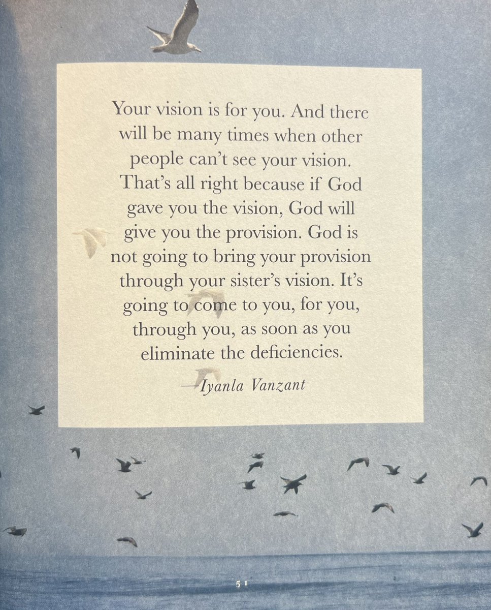 #book #booklovers #reading #readingtime #readers #oprah #oprahwinfrey #thewisdomofsundays #library #read #vision #you #people #right #because #God #bring #provision #sister #brother #other #eliminates #deficiency #Wednesday #morning #wednesdayvibes #morningroutine #iyanlavanzant