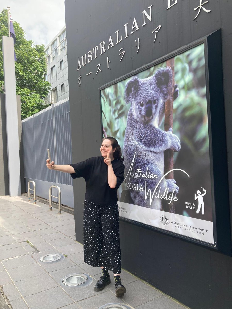 セルフィー🤳はいかがですか？大使館を通りかかったらタグ付けも <a href="/AustraliaInJPN/">オーストラリア大使館 Australia in Japan</a>