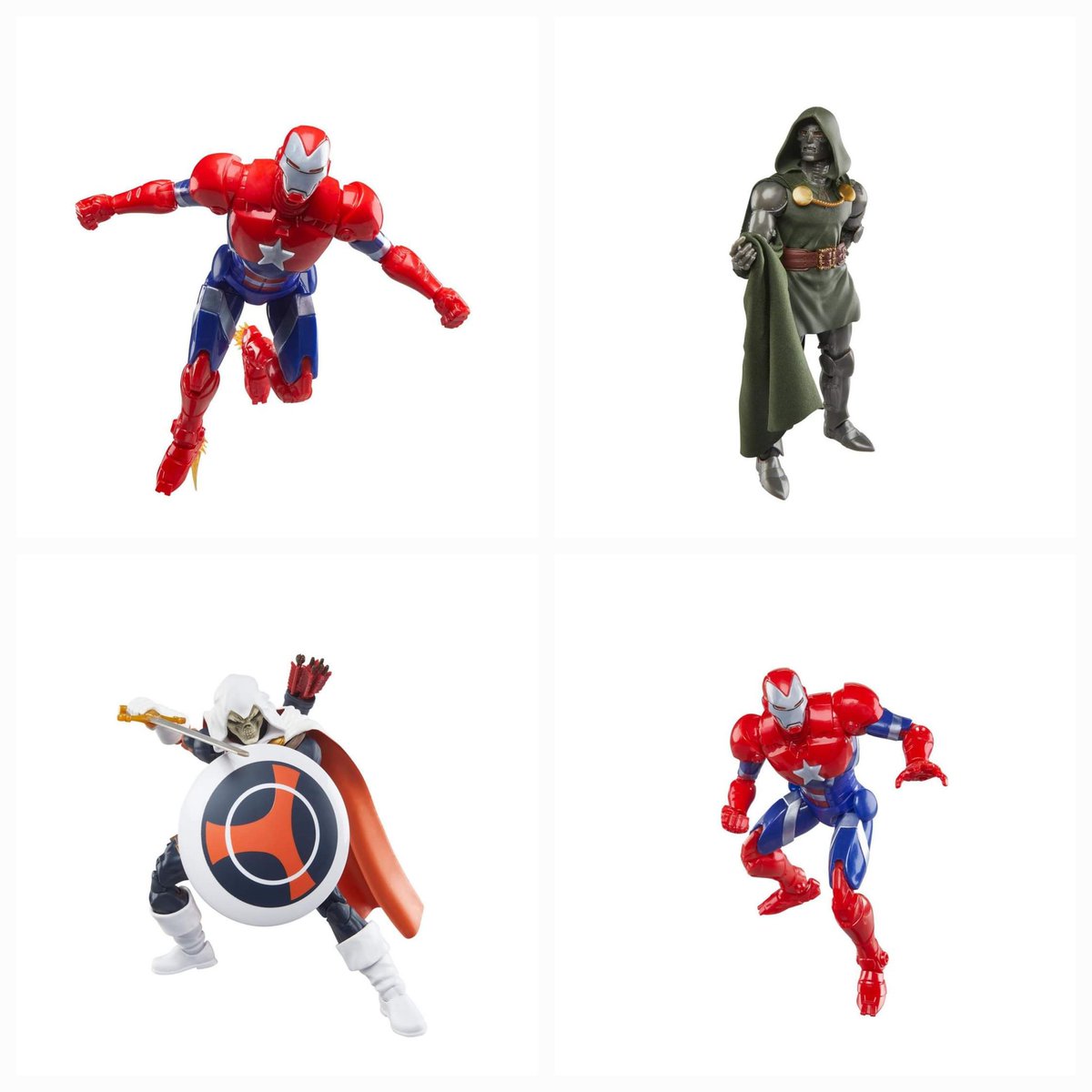 ICYMI ⚠️💥ALERT💥⚠️ #Statoversians! 👁🌛👁 🫶 High-resolution product images of today's Amazon Ed Hasbro Marvel Legends Cabal sinister #actionfigure pack (Iron Patriot, Taskmaster, and Doctor Doom)! Preorder TOMMOROW (5/29) for ONLY ($74.99)! #marvellegends #toynews