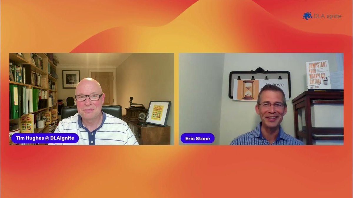 #TimTalk – Engaging your workforce and workplace with Eric Stone buff.ly/3V7Agn8 via @DLAignite #socialselling #digitalselling #leadership #strategy #sales #salesleader #workplace #culture #management #employee #employeeengagement