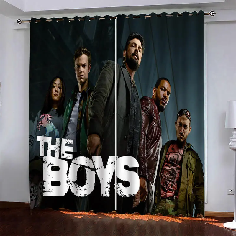 Bring the action of your favorite show to your home with 'The Boys' Curtains Pattern Blackout Window! 🦸‍♂️🦸‍♀️ Perfect for fans of the series! 
Get this today at dreamrooma.com/the-boys-curta…
#TheBoys #HomeDecor #BlackoutCurtains #FanMerch #RoomInspiration