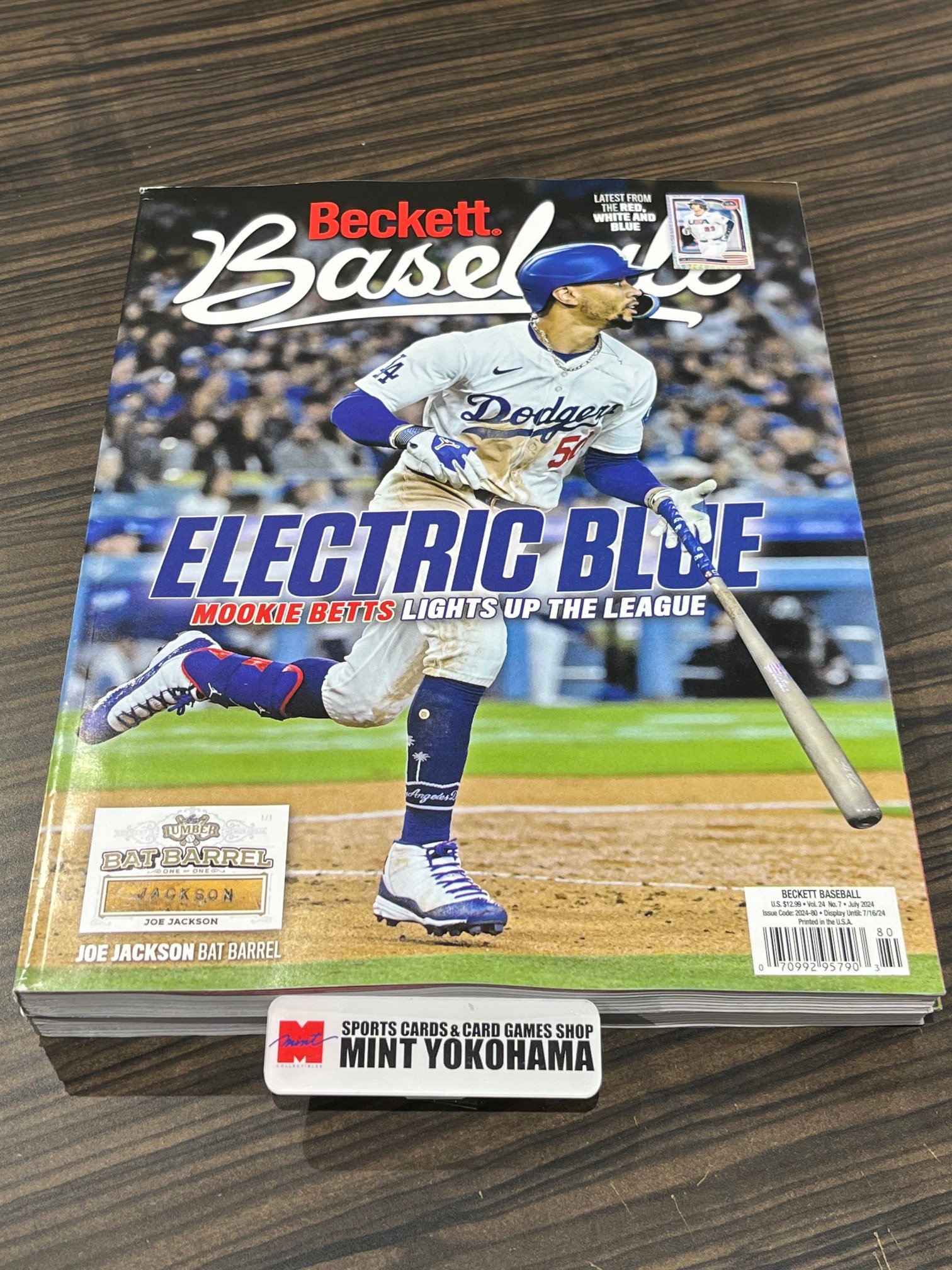 ムーキーベッツ 25枚限定 ベースレリック Topps 2023 WBC 【公式通販】