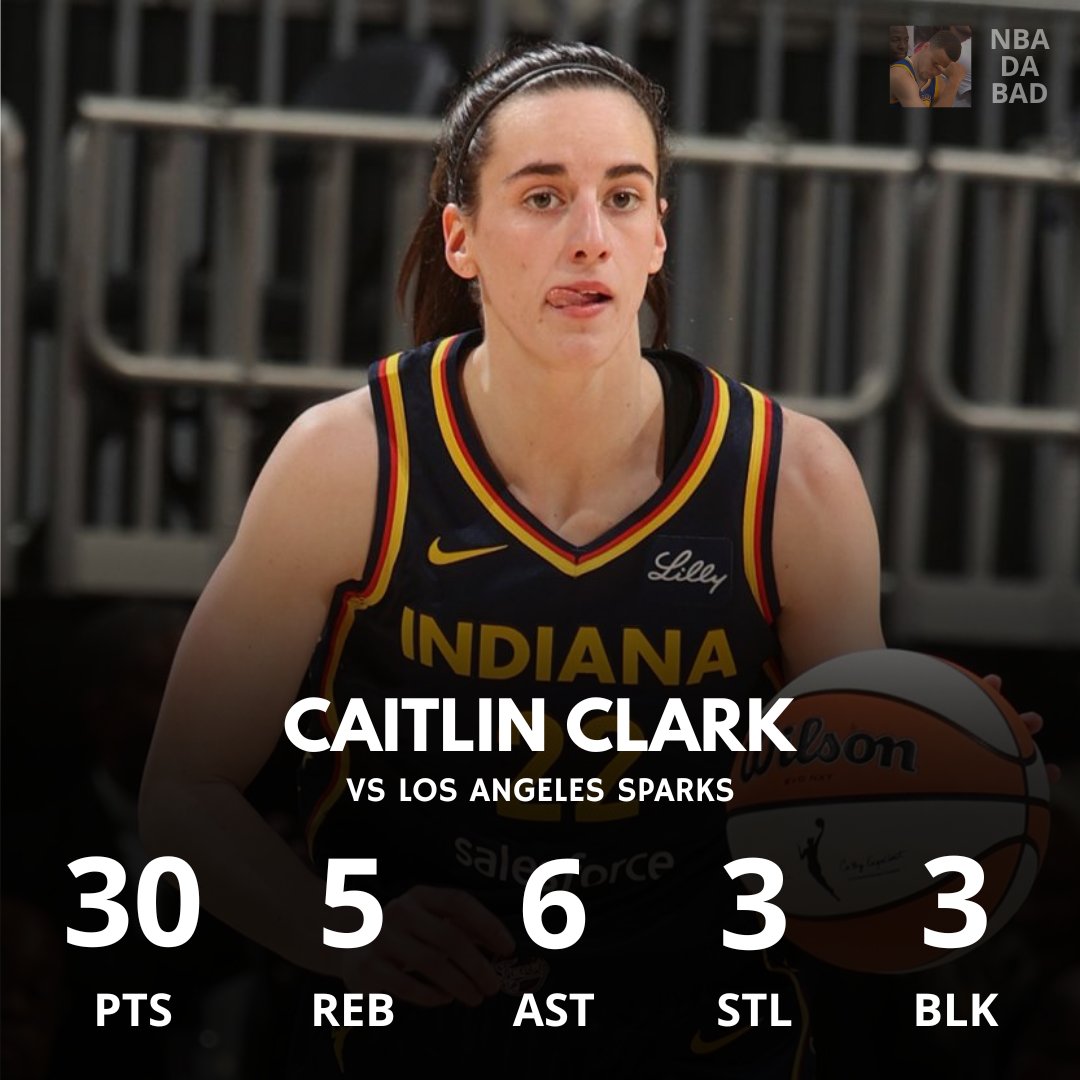 A Caitlin Clark fez isso aqui somente no 8° jogo dela na WNBA. E mesmo assim o Indiana Fever perdeu...