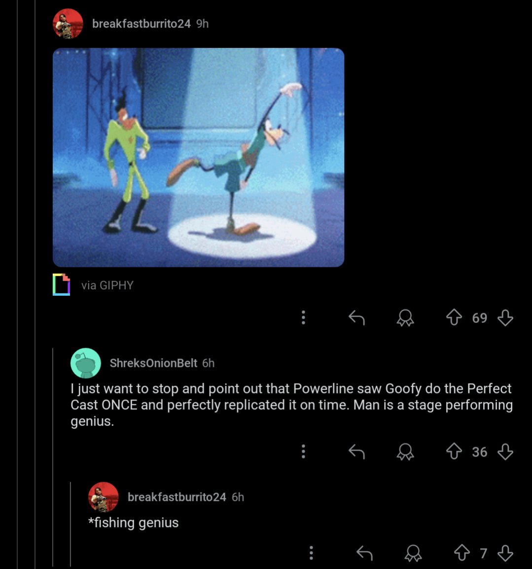 I saw this on Reddit and I know a lot of you are Powerline fans. 

btw, somehow after all these years I missed the fact that Powerline is played by Tevin Campbell.