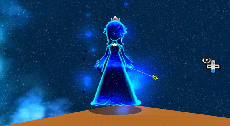 The Cosmic Spirit never appears for Luigi, no matter how many times the player loses a life.