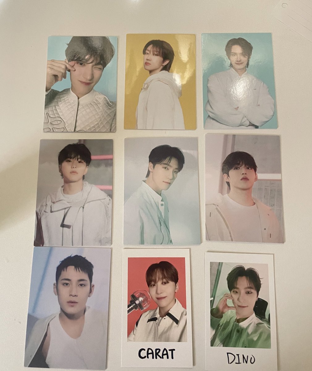 salt1122_'s tweet photo. SEVENTEEN Follow tour Again
トレカ交換　カラナビ

譲　エスクプス　ジュン　ホシ　ウォヌ　THE8ミンギュ　ドギョム　スングァン　ディノ
求　ウジ(💕以外)
同種、郵送での交換のみ
まとめての交換優先
お気軽にお声掛けください🙇🏻‍♀️
難しい場合は♡のみです！ https://t.co/4L6RvQtP4Z